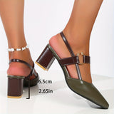 Claudette™ – Pumps elegantes e confortáveis com tiras
