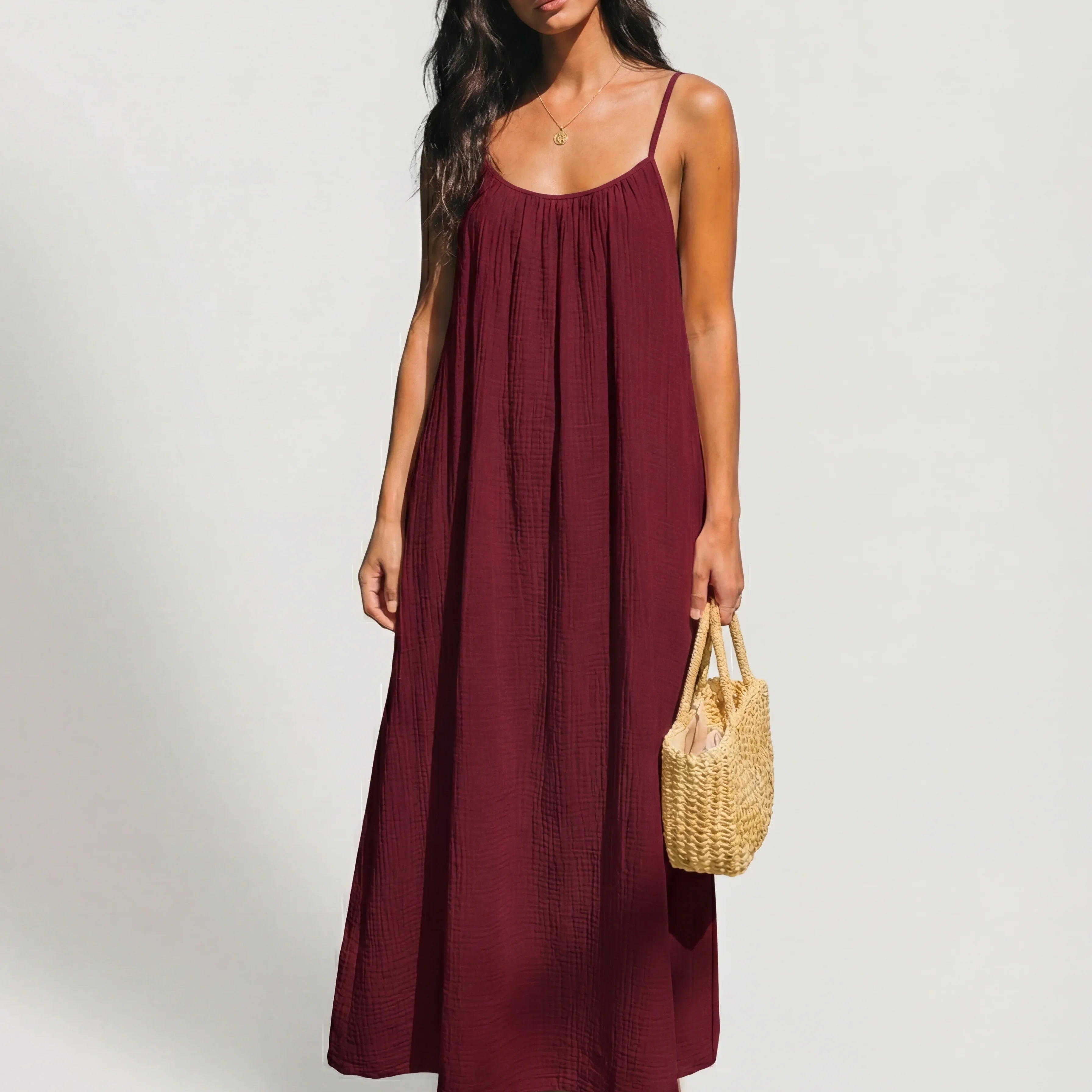 LENA - VESTIDO ESPALDA ABIERTA