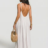 LENA - VESTIDO ESPALDA ABIERTA