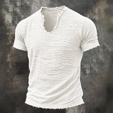 Varel | T-shirt Vintage com Decote em V