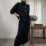 Delyssa™ Conjunto Elegante de 2 Peças