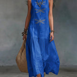 Genebra - Vestido Maxi Sem Mangas