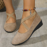 Élise® – Ballerinas com tiras cruzadas para um conforto requintado