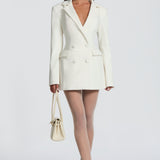 VESTIDO BLAZER MINI AJUSTADO