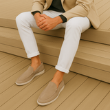 Luigi | Mocassins elegantes em camurça