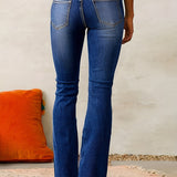 Alana - Jeans Évasés Confortáveis