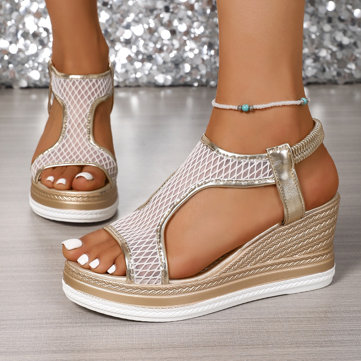 Émiline | Sandália Wedge