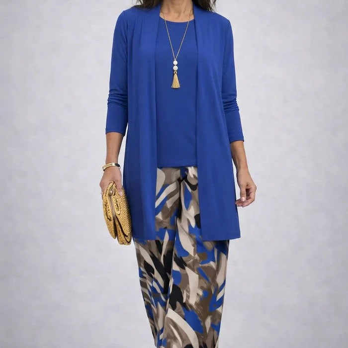 Lyneth™ Conjunto Elegante de Três Peças