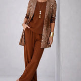 Lyneth™ Conjunto Elegante de Três Peças