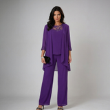 Iva™ Conjunto Elegante de Três Peças