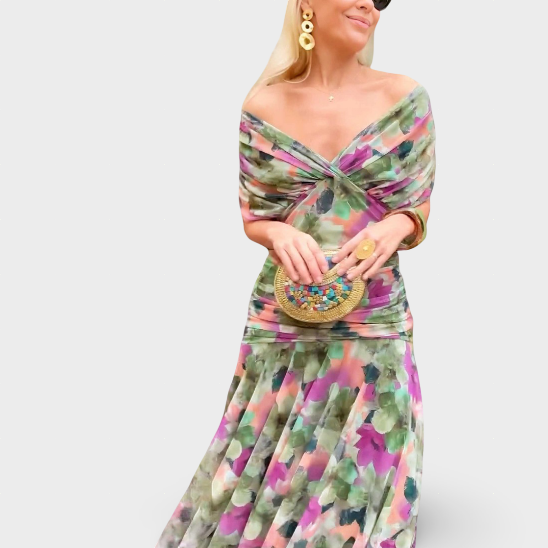 Florendra - Vestido Longo Primaveril