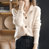 Annie - Gilet Chic em Cachemira