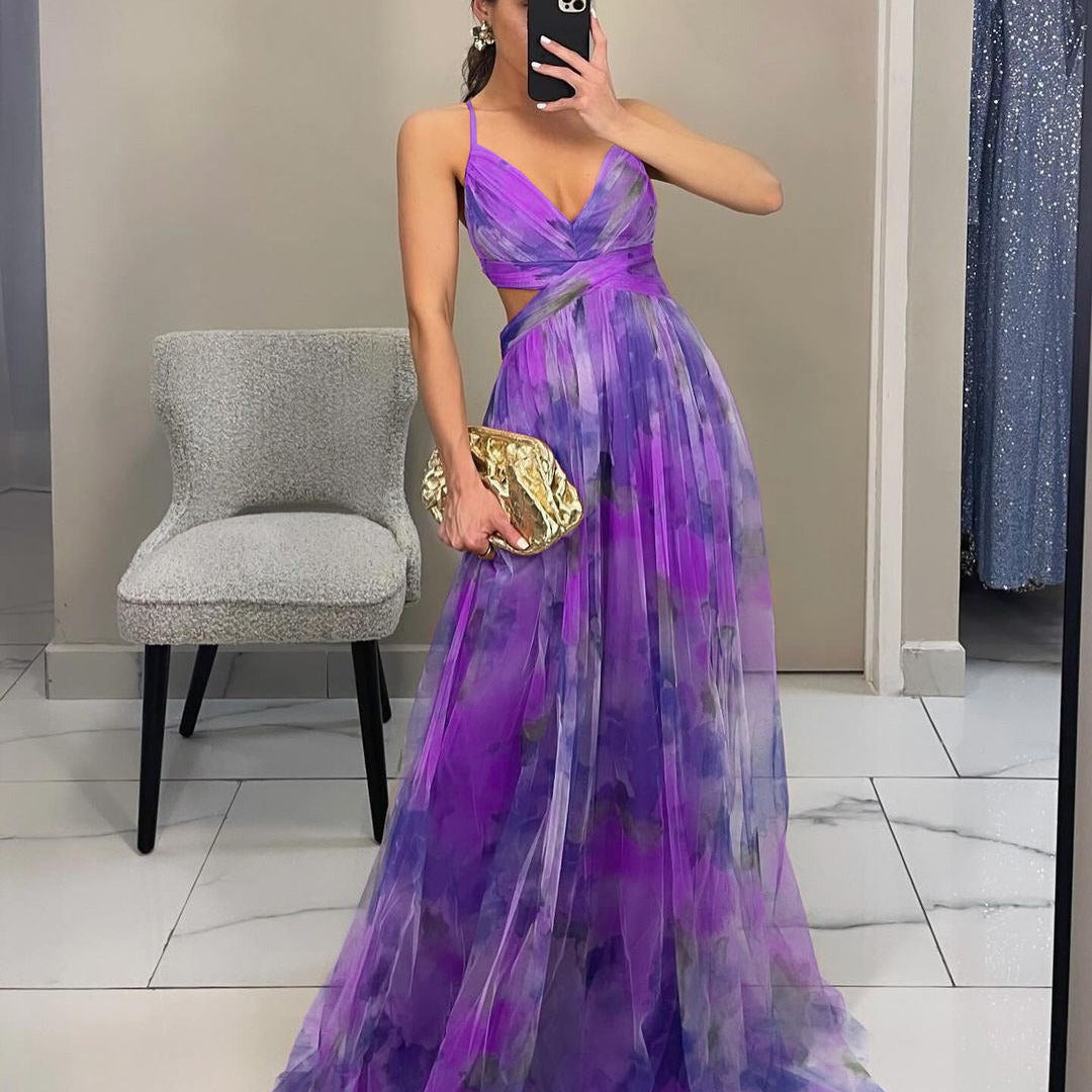 GISELLE | Vestido Maxi de Chiffon
