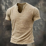 Varel | T-shirt Vintage com Decote em V