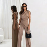 Conjunto Elegante Diann™ em Duas Peças