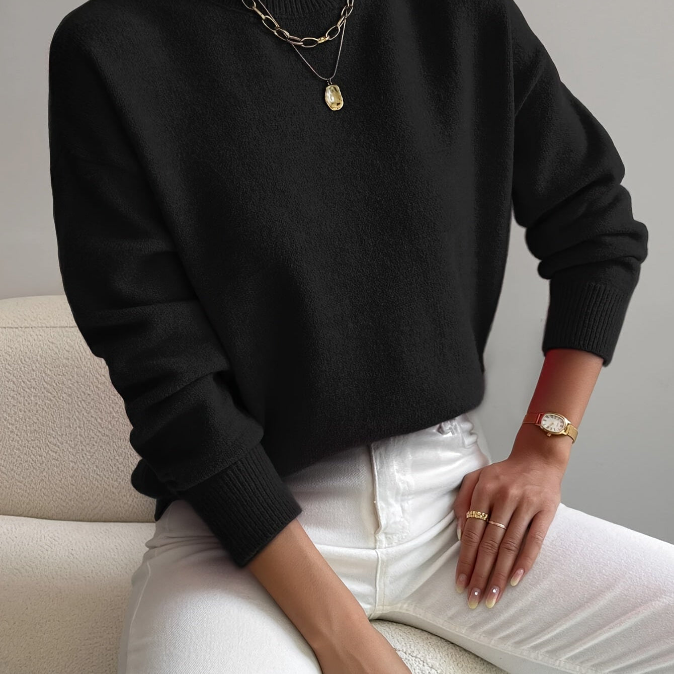 Yvonne - Pulôver Elegante e Quente
