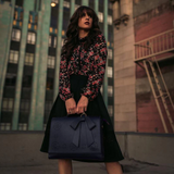 Bernadette - Saco Elegante com Laço