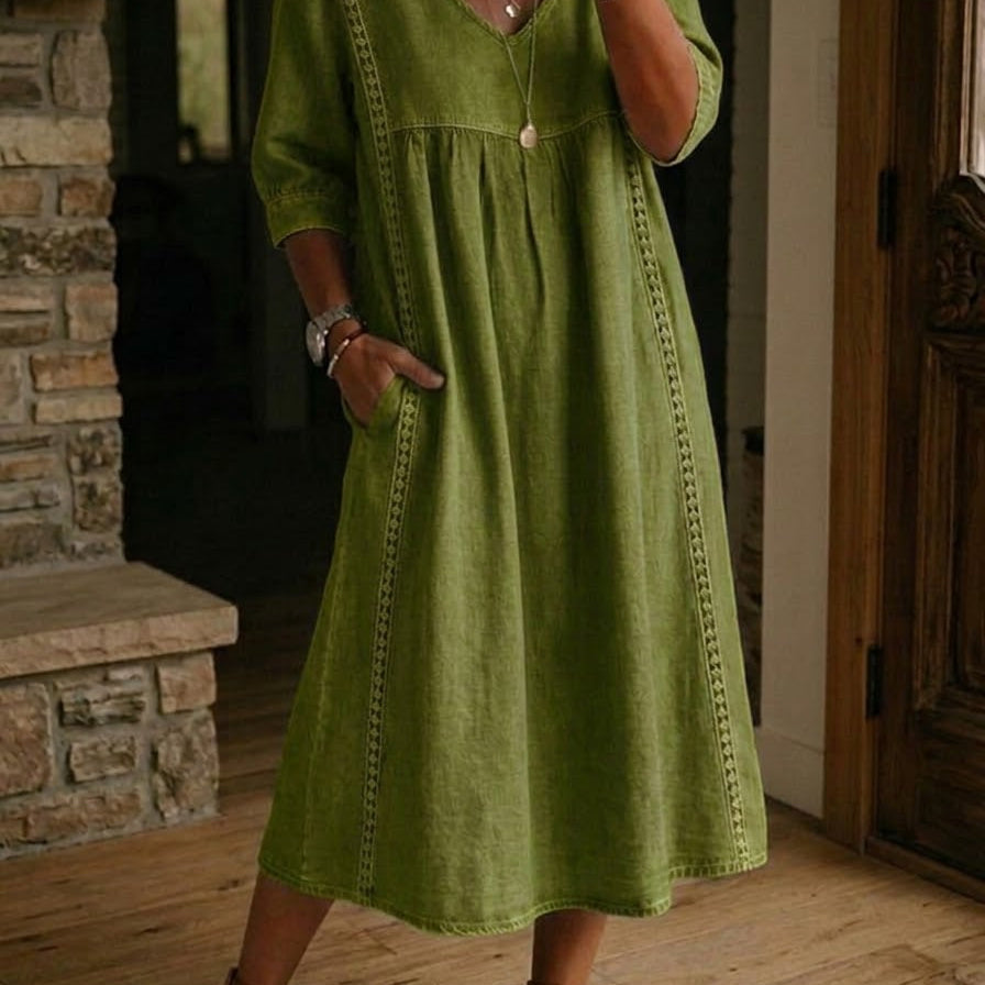 Martha | Vestido Maxi Casual Confortável