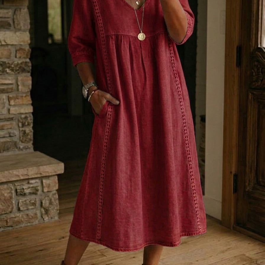 Martha | Vestido Maxi Casual Confortável