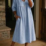 Martha | Vestido Maxi Casual Confortável