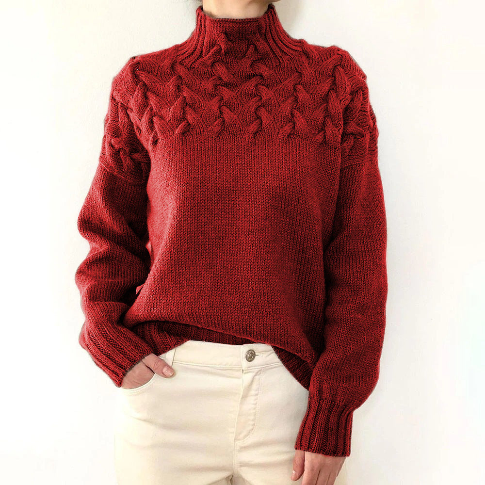 Talbot - Pull Roulé Quente e Elegante