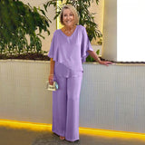 Sarina™ Conjunto Elegante de Duas Peças