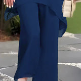 Herlene™ Conjunto Elegante de Duas Peças