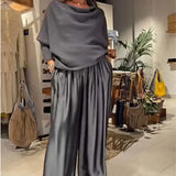 Georgina™ Conjunto Elegante Off-Shoulder