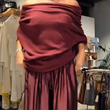Georgina™ Conjunto Elegante Off-Shoulder