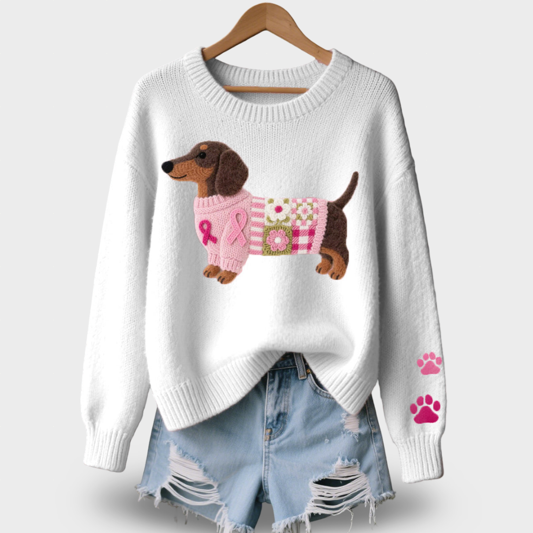Lena - Pullover Dachshund em Lã