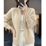 Vienne - Cardigan Zippado Sofisticado